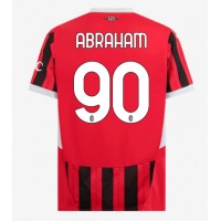 Camisa de time de futebol AC Milan Tammy Abraham #90 Replicas 1º Equipamento 2024-25 Manga Curta